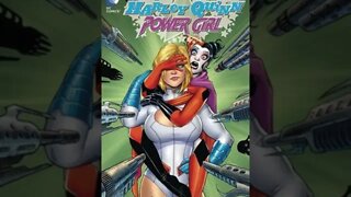 Harley Quinn & Power Girl Team Up Covers