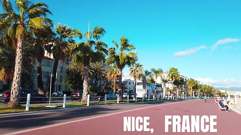 🇫🇷 Nice, France 4k walking tour