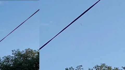 Daytime Observation - Two Balloons Tied Together with String