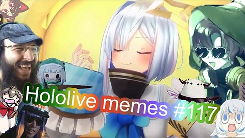 REACTION Hololive {memes} #117 by Catschais