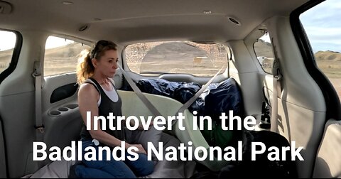 25. Traveling Introvert in Badlands National Park #travelvideos #solotravel #Badlands