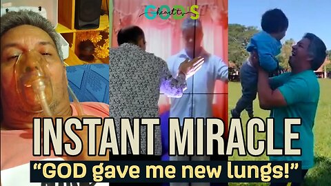 INSTANT MIRACLE!!! | How God Gave Me NEW Lungs!