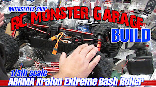 1/5th scale Kraton EXB 8s Extreme Bash Roller Build - Part 1