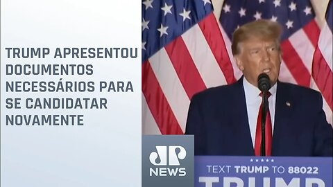 Donald Trump anuncia pré-candidatura à Presidência dos EUA em 2024