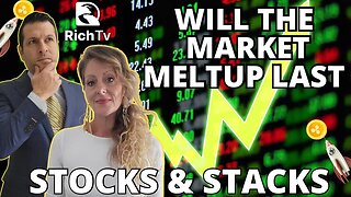 Market Melt-up 2023 - Stocks, Bitcoin, XRP, XLM - RICH TV LIVE