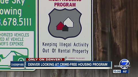 Denver police consider bringing controversial crime-free housing program to rental properties in the city