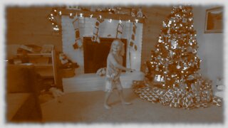 4 Year Old Christmas Morning Discovers Santa's Presents!