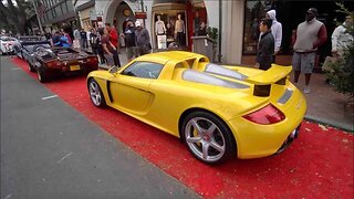 The Crazy Hypercar PARKING LOTS Of The SUPER RICH During Monterey Car Week!