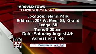 Around Town 8/3/18: 45th annual island art fair