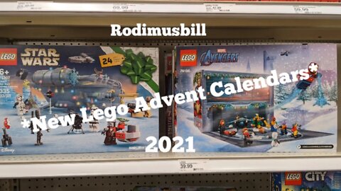 Lego Advent Calendars 2021 - STAR WARS, MARVEL, CITY *Rodimusbill New Toy Sighting*