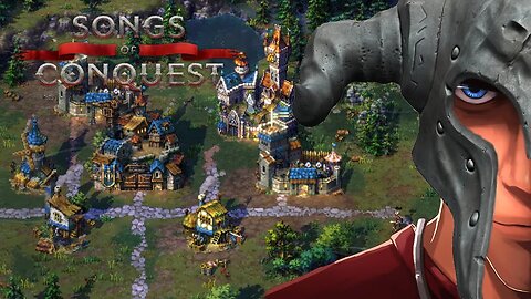 Songs of Conquest - Stoutheart Mission 2 - Part 1 I GOT A CITY NOW!!! | Let's Play Songs of Conquest