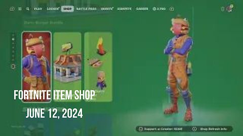 Fortnite Item Shop|June 12, 2024