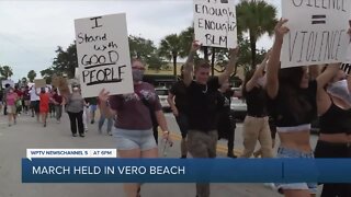 Vero Beach police hold event with protesters