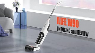 ILIFE W90 Cordless Wet Dry Vacuum Cleaner and Mop: Unboxing and Review