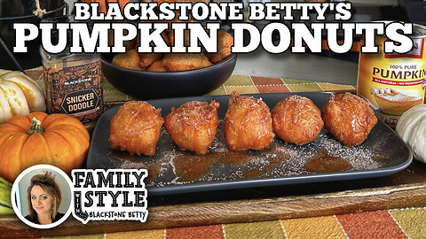 Blackstone Betty's Pumpkin Donuts | Blackstone Griddles
