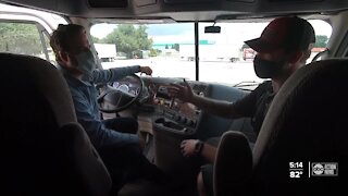 Interest in learning how to drive a semi-truck surges | The Rebound Tampa Bay