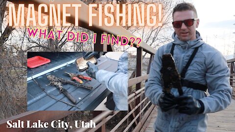Check out what I found Magnet Fishing!!!
