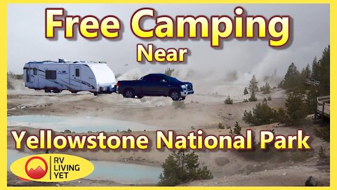Boondocking Near Yellowstone National Park