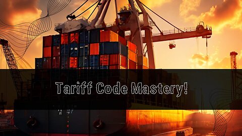 Cracking the Code: Understanding Tariff Codes for Smooth Customs Brokerage
