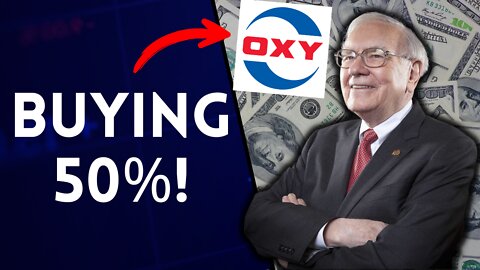 Warren Buffet Wants 50% Of $OXY!