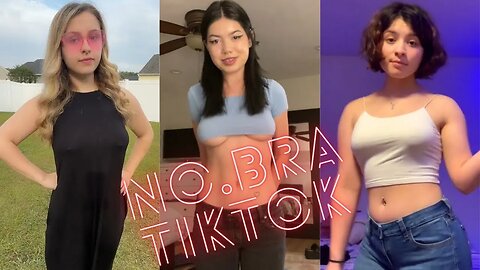 😱🍒No bra TikTok Challenge Compilation I #nobra #bigbank #tiktok #nobratiktokchallenge2023