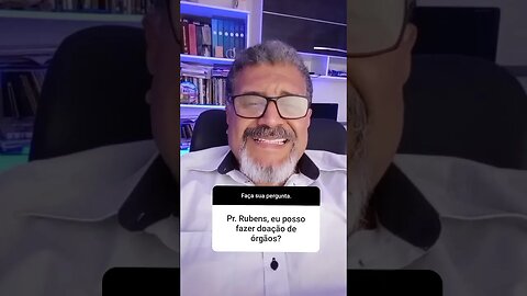 #shorts Pergunta: Pastor, posso fazer doação de orgãos?