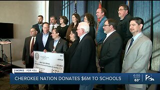 Cherokee Nation Donates $6M To Schools