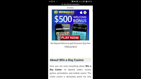 INDIA - WIN A DAY CASINO - NO DEPOSIT BONUS CODES - REVIEW - BITCOIN HERE