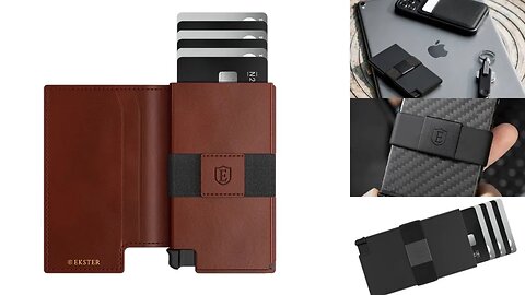 Ekster Wallets slim convenient and secure ! Pocket Brick replacement !