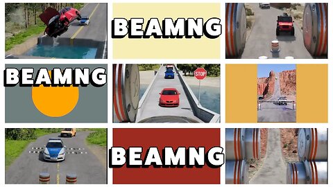 Ultimate BeamNG Drive Challenge: Conquer Obstacles with Different Sport Cars!