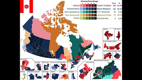 Fighting Tooth and Nail for Each Seat | Canadian Federal Election Forecast