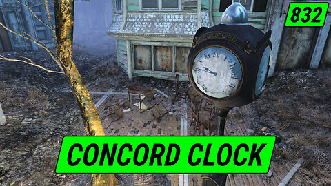 Finding An Old Relocated Concord Clock | Fallout 4 Unmarked | Ep. 832