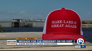 President Trump to visit Lake Okeechobee on Friday, tour Herbert Hoover Dike