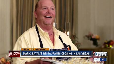 Mario Batali restaurants closing in Las Vegas after chef accused of sexual misconduct