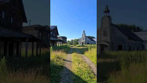 Journey Into the Unknown - Exploring an Abandoned Ghost Town! #shortsvideo #shortsfeed #SHORTS