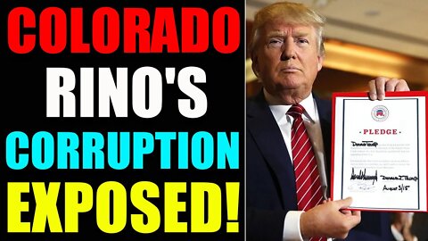 DEEP DIVE INTO SHOCKING POLITICAL INTEL: COLORADO RINO'S CORRUPTION EXPOSED! TODAY'S JUNE 19, 2022