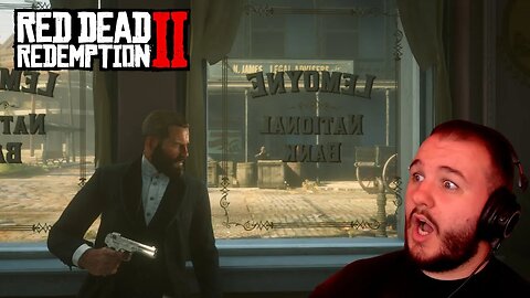 ROBBING THE SAINT DENIS BANK - Red Dead Redemption 2 Let’s Play - Part 13