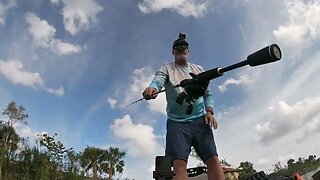 Kayak Bass Fishing with the Family ( The Trouble With Trouble hooks P1)