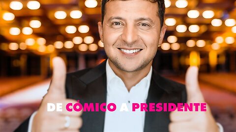 Zelensky pasó de ser cómico a presidente de Ucrania