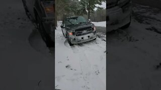 Ford F-150 in Georgia Winter Storm!