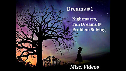 Dreams 1 - Nightmares, Fun, & Problem Solving