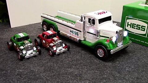 2022 Hess Truck Unboxing - Hot Rod Race Cars!
