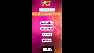 Guest This Actor #103 Like A Quiz, Info, 2 Facts and a Quote? | Kiss of the Spider Woman