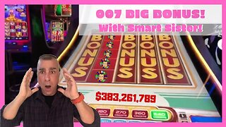 💥007 Slot Machine BIG WIN At Cosmopolitan💥