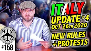 New Rules and Protests - What's Happening In Italy - October 26th 2020