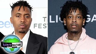 21 Savage Says "Nas is Irrelevant" | Why he is RIGHT!