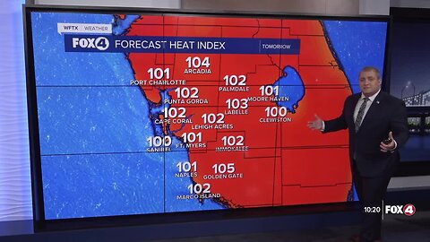 Tracking Tropical Depression 10