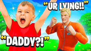 I Pretended To Be His SON in Fortnite