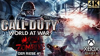 Call of Duty: World at War Nazi Zombies Solo Gameplay on Der Riese | Xbox Series X|S, Xbox 360