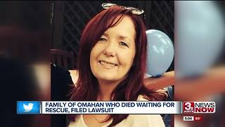 Lawsuit filed in death of woman waiting for rescue